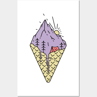 Ice cream adventure Posters and Art